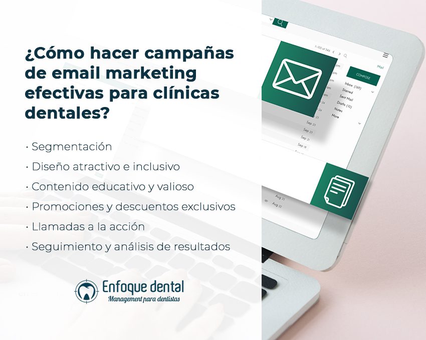 campañas email marketing efectivas clinicas dentales