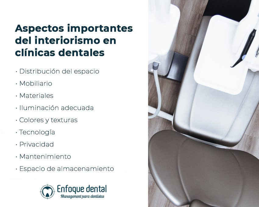 aspectos importantes interiorismo dental