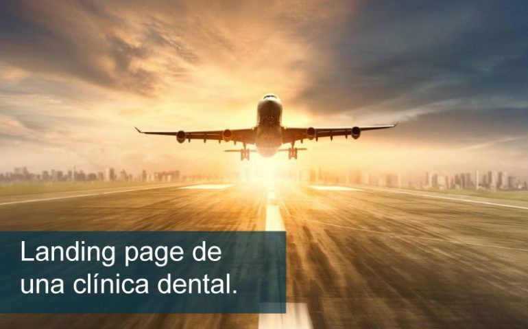 landing page clínica dental
